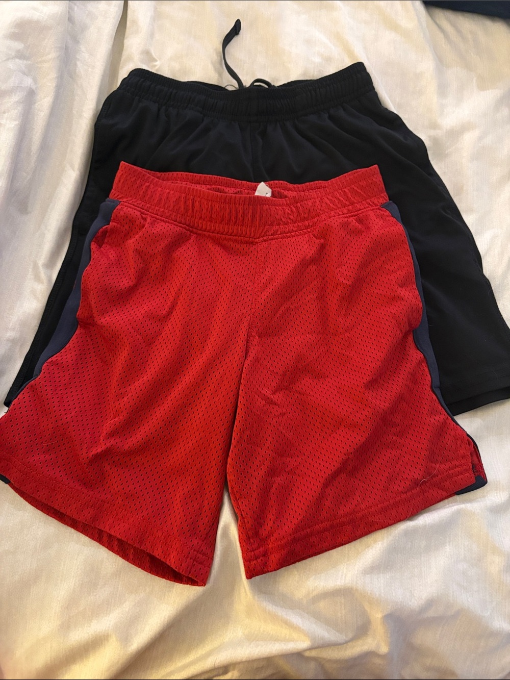 Cat & Jack Kids Active Shorts - Red and Black